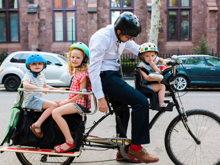 Bisiklet için Çocuk Taşıma Aparatları Koltuk Römork Kargo bisikletizm